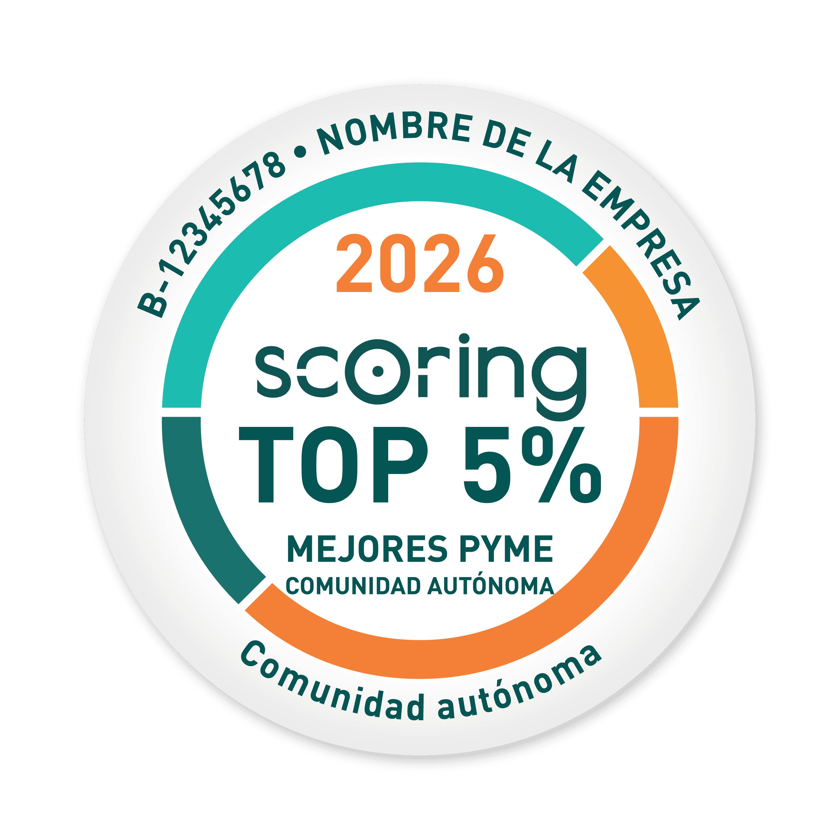 TOP 5% Mejores PYME Comunidad Autónoma