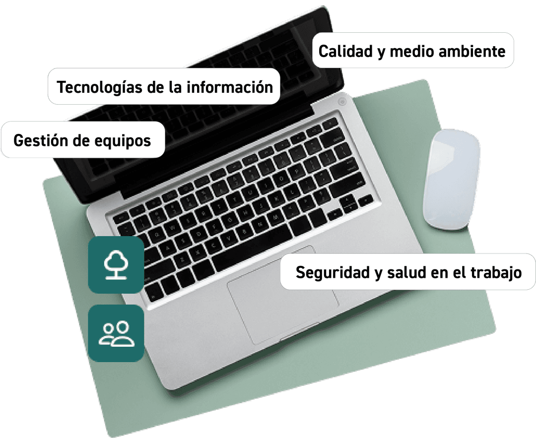 Portátil con formación